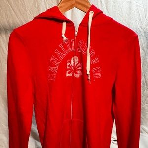 Women's Maui Surf Co. Pink Hoodie (Petite L)